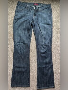 Blue Cult Women's Dark Blue Flare Jeans